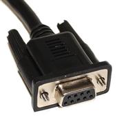 Cordset, 9-Position D-Sub Assembly Male-Female, 26 AWG